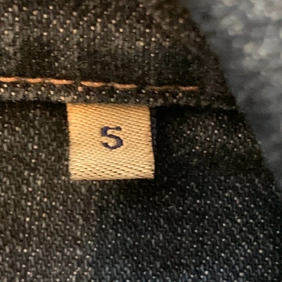 Contrast Womens Blue Denim Jean Jacket Button Closer Size Small - Picture 8 of 12